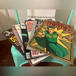 Lot  Magazines:  Inked Magazines 2006-2009; Urban Ink; Tattoo; Comic Relief